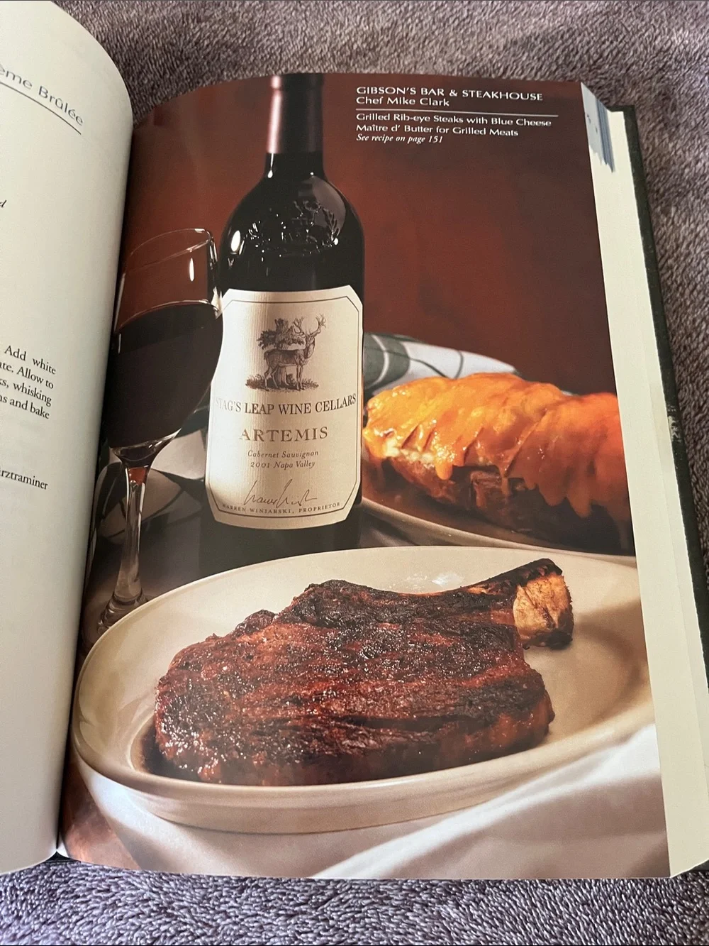 Secrets of Chicago Chefs Cookbook - Blue Hardcover by Nancy Miller